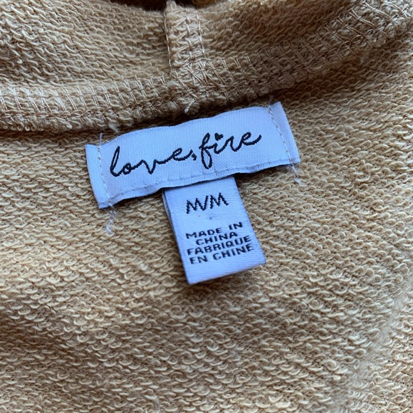 Love, Fire Sleeveless Hoodie Dress - Picture 6 of 10